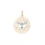 Pingente Espírito Santo Ouro 18k