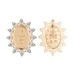 Pingente N.Senhora das Graças Ouro 18k
