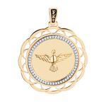 Pingente Espirito Santo Ouro 18k