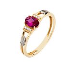 Anel Formatura Ouro 18k