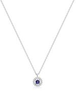 Colar Tanzanita Ouro 18k com Diamantes