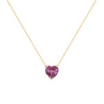 Colar Topázio Rosa Ouro 18k