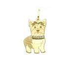 Pingente Pet Yorkshire Ouro 18k