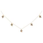 Gargantilha Abelha Ouro 18k