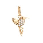 Pingente Beija-Flor Ouro 18k