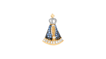 Pingente Nossa Sra. Aparecida Ouro 18k