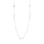 Colar Manuscrito com Amuletos Prata 925