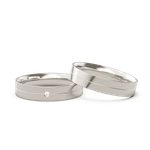 Aliança Chianti 4mm Prata