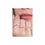 Anel Cruz ouro 18k