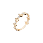Anel com Sagrado Coração de Jesus ouro 18k