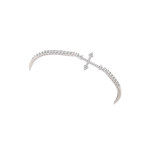 Pulseira Riviera Cruz ouro 18k