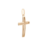Pingente Cruz ouro 18k