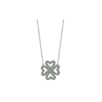 Gargantilha Trevo ouro 18k