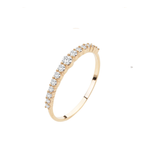 Meia Aliança Ouro 18k