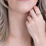 Gargantilha Mística Olho Grego Ouro 18k
