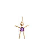 Pingente Menininha Ouro 18k