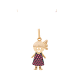 Pingente Menininha Ouro 18k