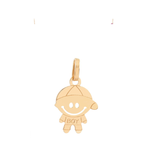 Pingente Menininho Ouro 18k