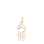 Pingente Menininho Ouro 18k