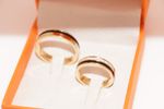 Aliança Bela Rosa Ouro 18k
