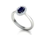 Anel Solitário Aurora Oval Ouro 18k