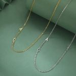 Colar Iniciais Ouro 18k | Coleção Dedicatória