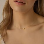 Colar Iniciais Ouro 18k | Coleção Dedicatória