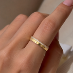 Aliança Sunny Smile Ouro 18k