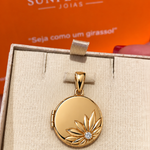 Pingente Relicário Eternità em Ouro 18k