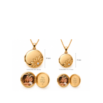 Pingente Relicário Eternità em Ouro 18k