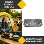 Fogão Elétrico 2 Bocas Kian FG-101 Preto