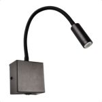 Arandela Leitura Cabeceira de Cama Articulável 3W Bivolt Kian