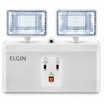 Luminária de Emergência LED 16W 2.000 lúmens com 2 faróis