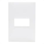 Placa 1 Posto Horizontal 4X2