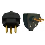 Plugue Versátil Macho Preto 20a 250V 2P+T 615853 Pial