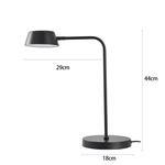 Abajur LED Zavi 7W 3000K Preto - Nordecor 2550