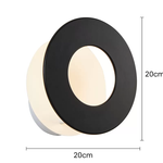 Arandela LED Kote Redondo 20cm 7W 3000K Bivolt - Nordecor 2754