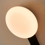 Arandela LED Lolli 5W 3000K Preta - Nordecor 2925