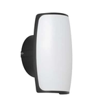 Arandela LED Pako Quadrado Externo IP65 7W 3000K Preto - Nordecor 2853