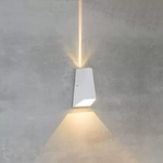 Arandela LED Mid Retangular Facho Duplo Externo 10W 3000K Branco - Nordecor 2007