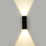 Arandela LED Tynn Facho Duplo 5W 3000K Preto - Nordecor 2293