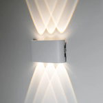 Arandela LED Yori Externo IP65 6W 3000K Branco - Nordecor 2704
