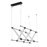 Pendente LED Juli 54W 3000K Bivolt Preto - Nordecor 2731