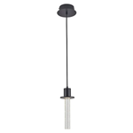 Pendente LED Kalu 3W 3000K Bivolt Preto - Nordecor 2767
