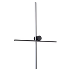 Arandela LED Nien 22W 3000K Bivolt Preto - Nordecor 2937