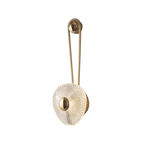 Arandela LED Riva 5W 3000K Bivolt Dourado - Nordecor 2725