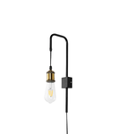 Arandela Slim E27 Preto - Nordecor 2014