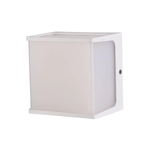 Arandela LED Elion IP65 8W 3000K Bivolt Branco - Nordecor 2463