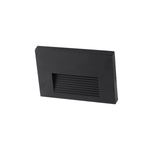 Balizador de Sobrepor LED Maja Retangular IP65 2W 3000K Preto - Nordecor 2709