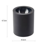 Spot de Sobrepor LED Klor G Redondo 5W 3000K Bivolt Preto - Nordecor 6592